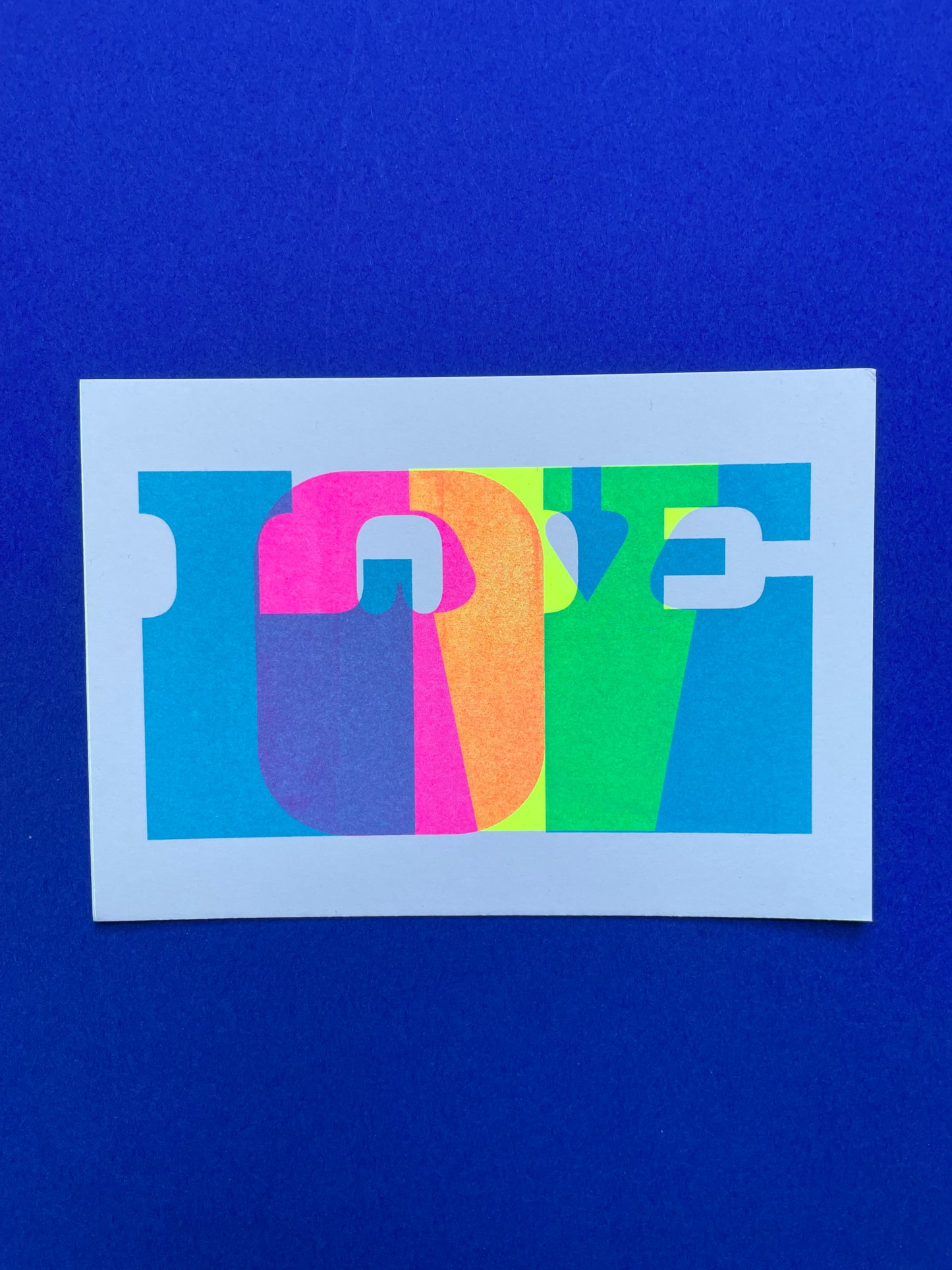 Postcard set - Risograph print