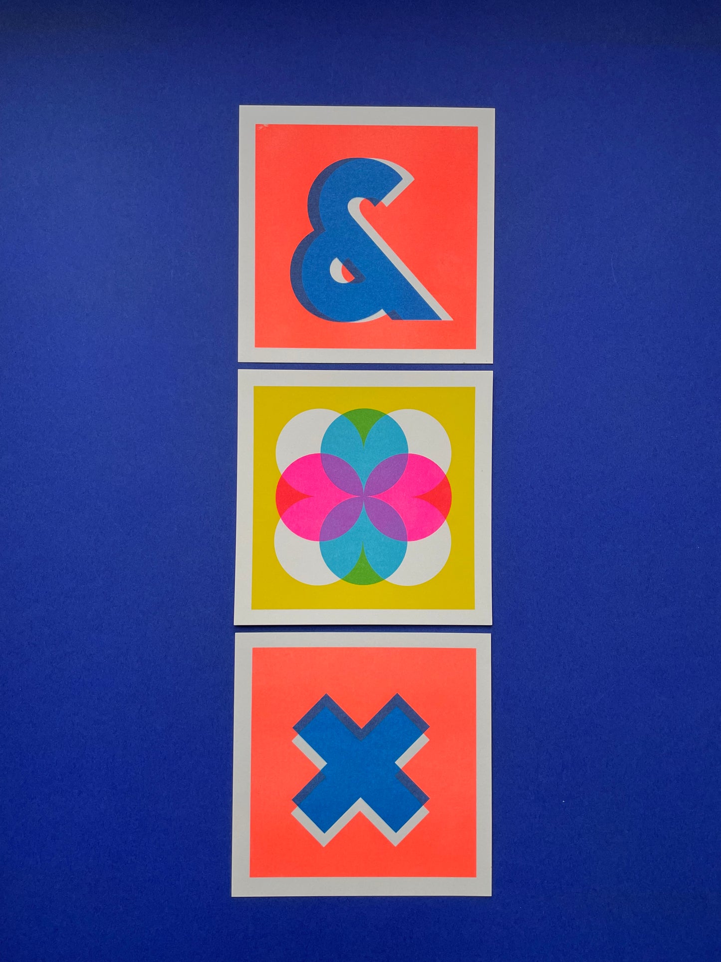 Postcard set 02 - Risograph print